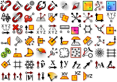 An image of Rhino 7 icons